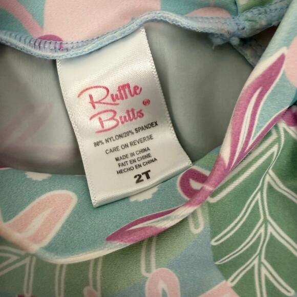 ruffle butts in bloom toddler girl swim bundle 2T - Picture 8 of 8